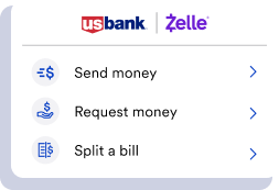 Online banking with Zelle