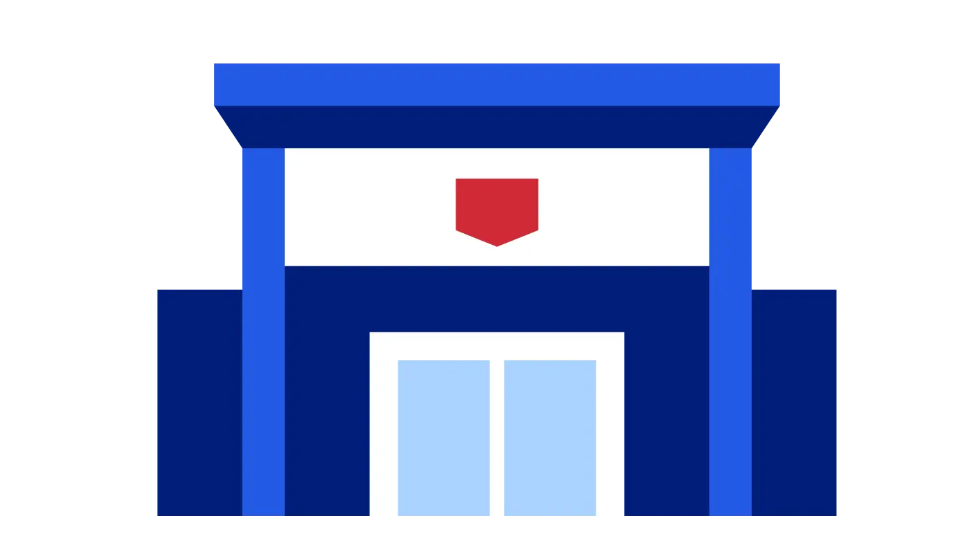 U.S. Bank branch illustration