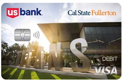 Cal State Fullerton Visa debit card
