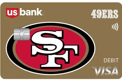 San Francisco 49ers debit card