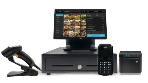 Array of POS hardware