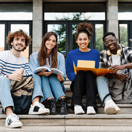 Group of students