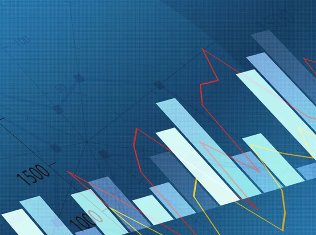 image of a graph for economic trends