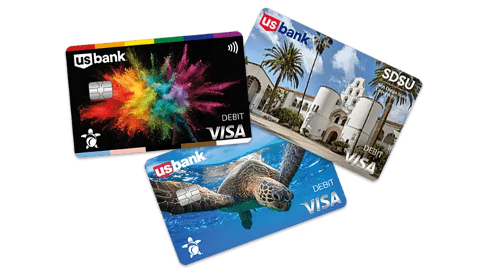 U.S. Bank debit card designs