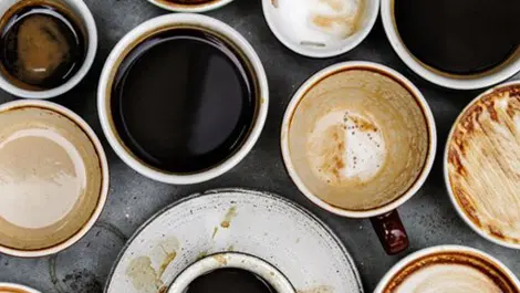 group of coffee mugs