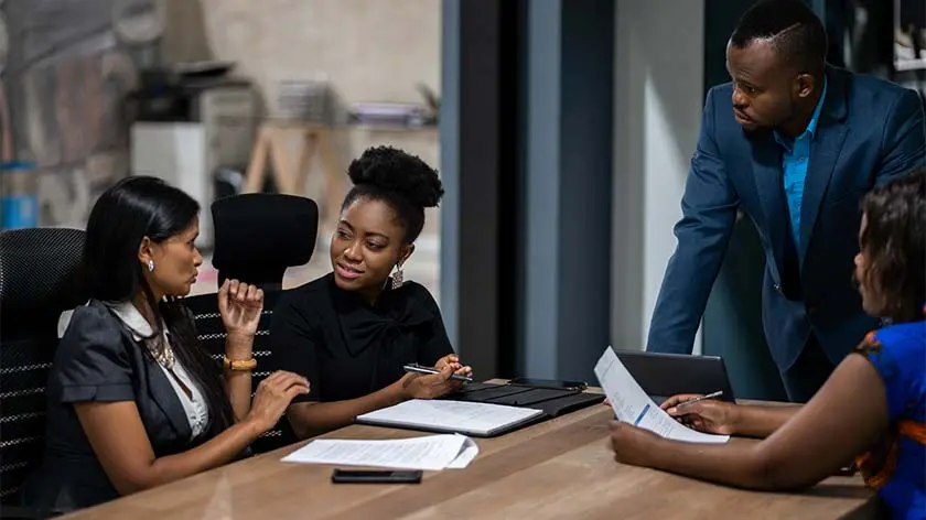 Family business meeting