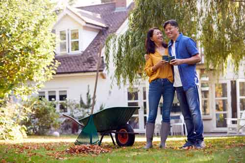 Couple enjoying retirement