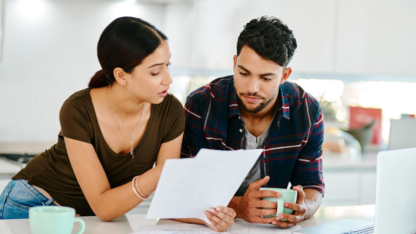 couple planning budget